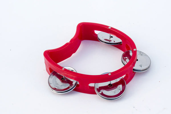 Mini Tambourine Assorted Colors