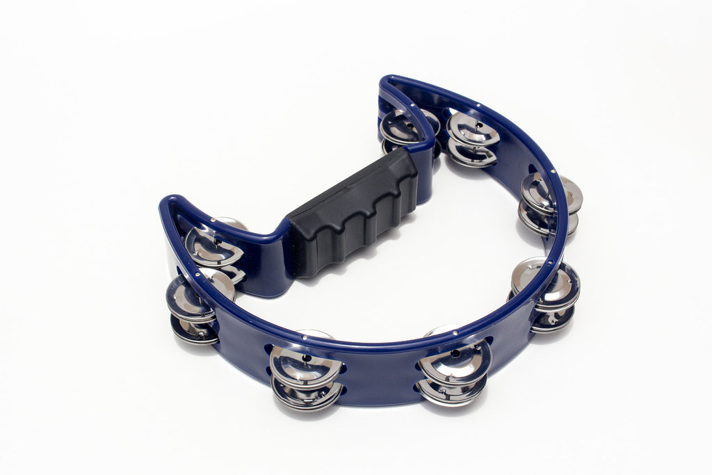 Half Moon Tambourine Single Assorted Colors