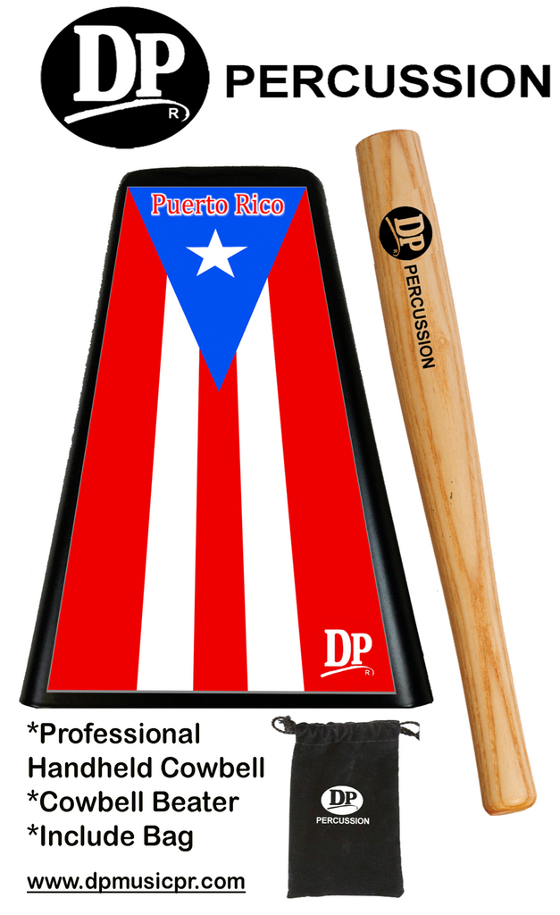 Professional Cowbell, Beater and Bag Set